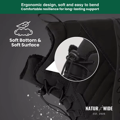 Winter Snow Boots – Warm, Fur-Lined Barefoot Shoes for Men &amp; Women
