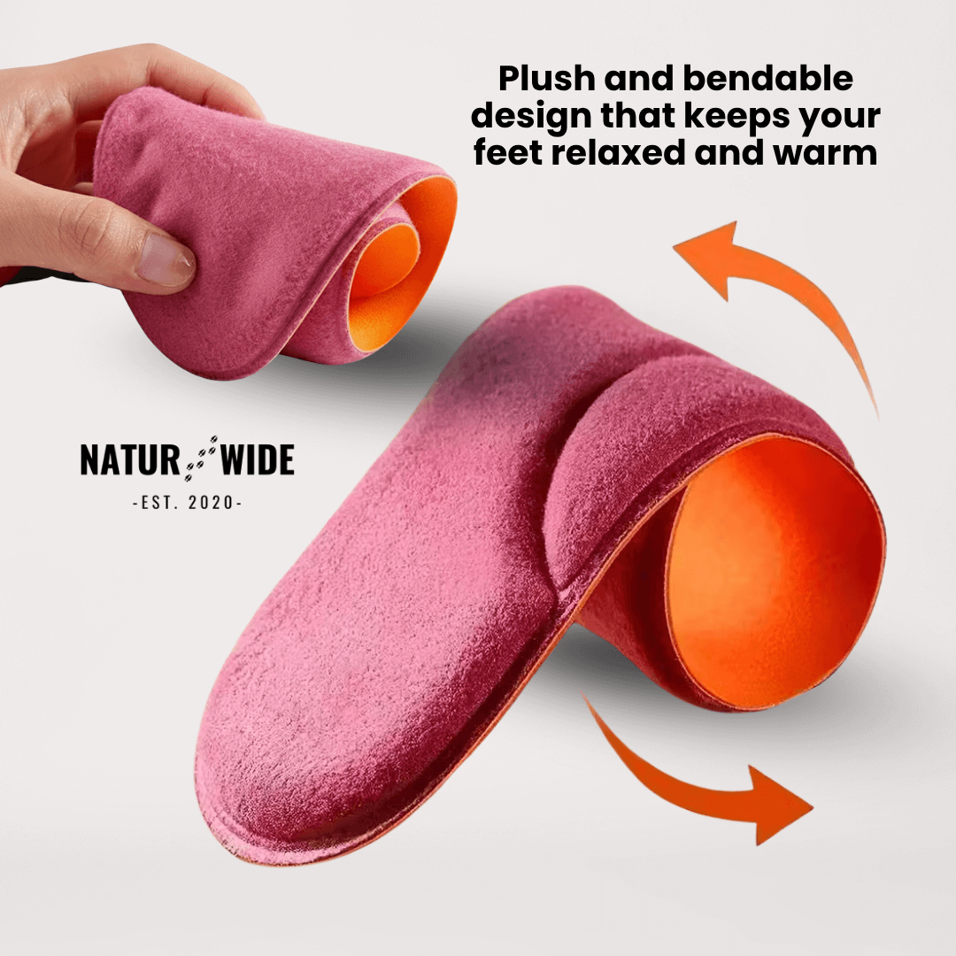 Winter Self-Heating Insoles – Memory Foam, Fur &amp; Extra Warm Shoe Inserts
