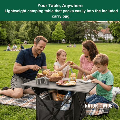 Ultralight Aluminum Folding Camping Table