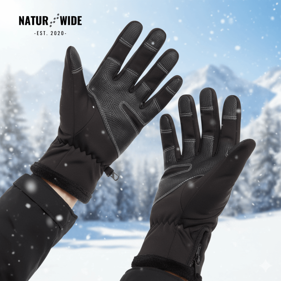 Naturwide Winter Gloves – Waterproof, Windproof &amp; Touchscreen Compatible