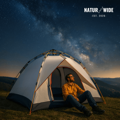 Naturwide Outdoor Tent - Automatic setup in 3 seconds