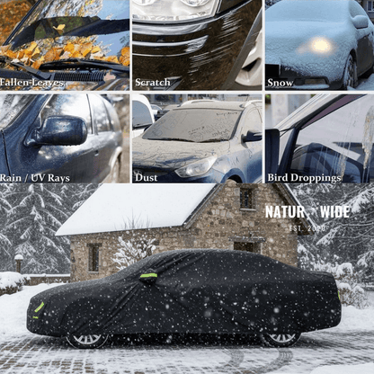 Universal All-Weather Car Cover for Sedans &amp; SUVs