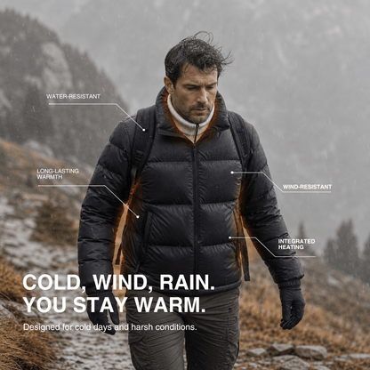 Naturwide Heated Winter Jacket – 6 Heating Zones, Waterproof &amp; Extra Warm for Men and Women