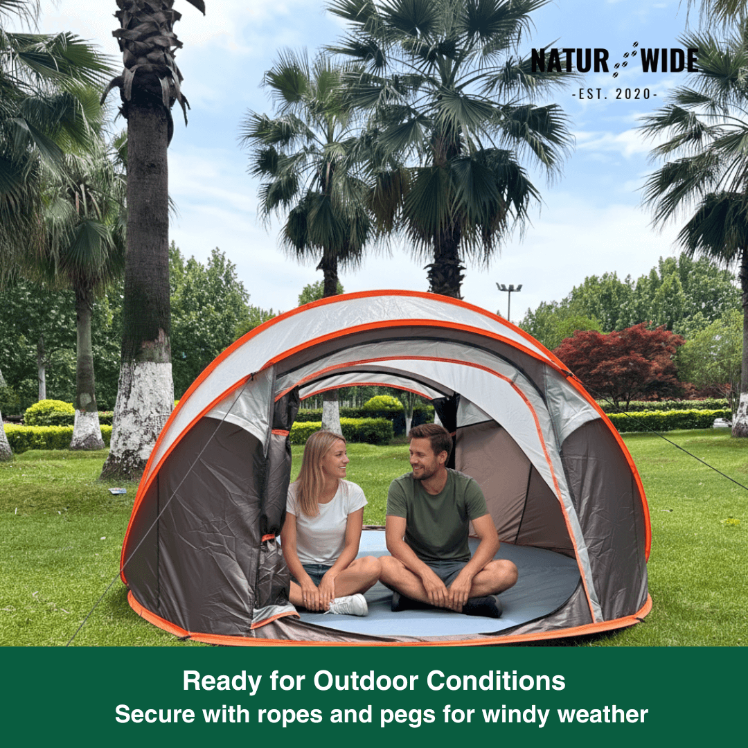 Pop-Up Throw Tent 5-8 Person – Automatic Waterproof Camping Tent