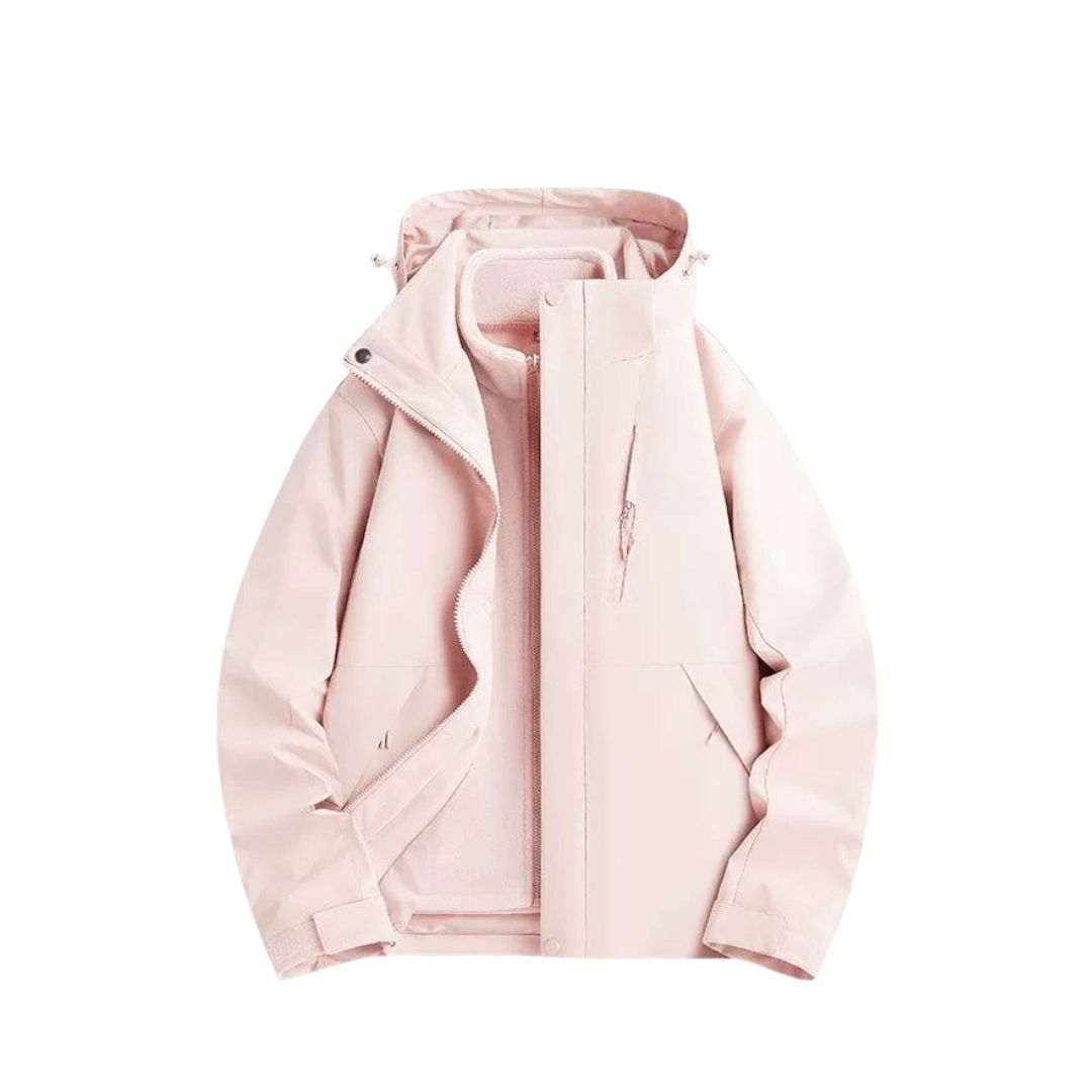 Women's 3-in-1 Waterproof Rain Jacket