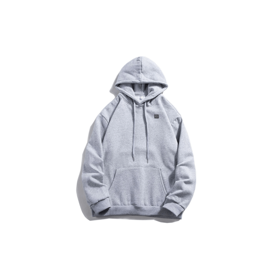 USB Heated Hoodie – Unisex Zip-Up with Thick Wool Lining