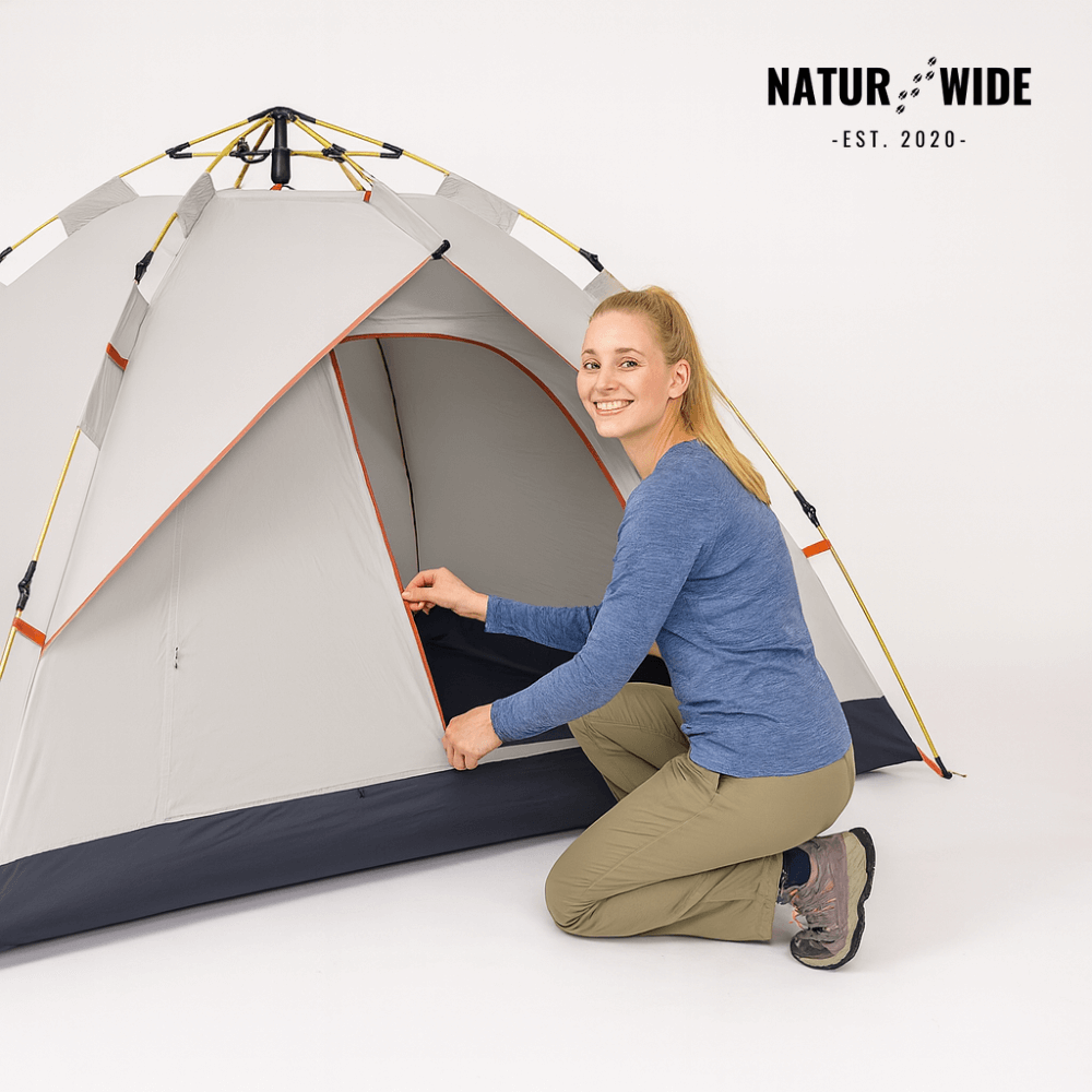 Naturwide Outdoor Tent - Automatic setup in 3 seconds