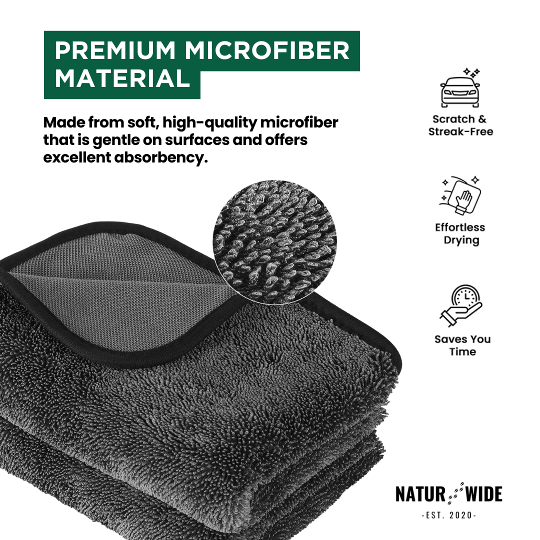 Ultra Drying Towel XXL – Extra Thick & Ultra Absorbent Premium Microfiber