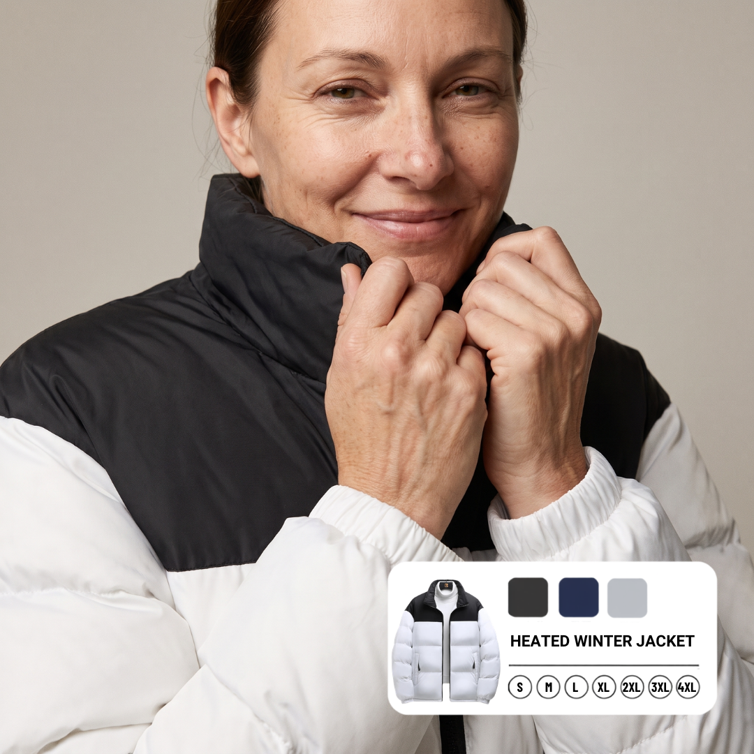 Naturwide Heated Winter Jacket – 6 Heating Zones, Waterproof &amp; Extra Warm for Men and Women
