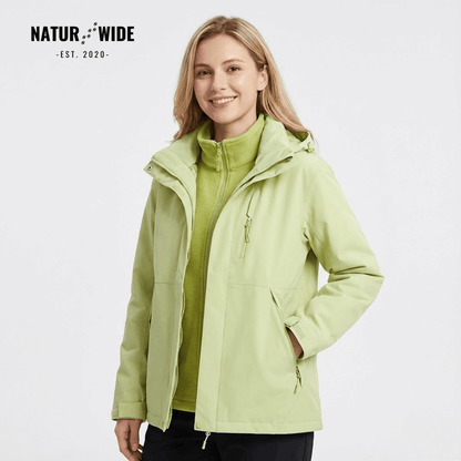 Women's 3-in-1 Waterproof Rain Jacket