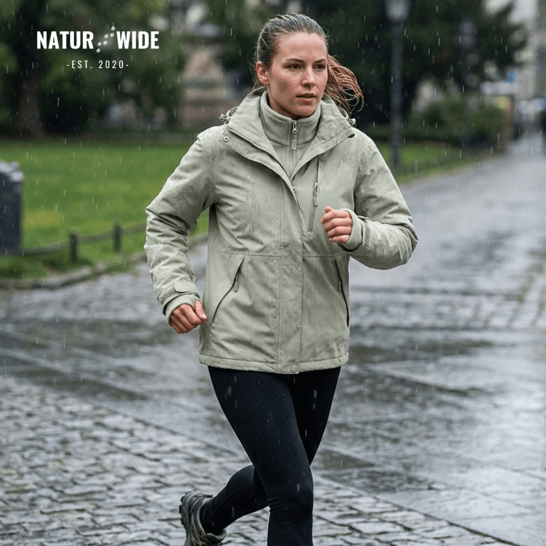 Women's 3-in-1 Waterproof Rain Jacket