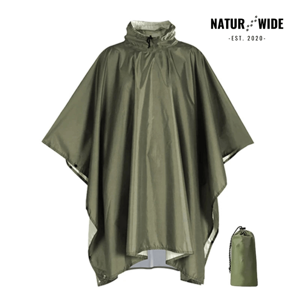 3 in 1 rain poncho – protection for all weather conditions