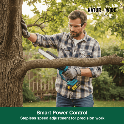 4-in-1 Cordless Telescoping Pole Saw & Pruner – Brushless (18V Compatible)