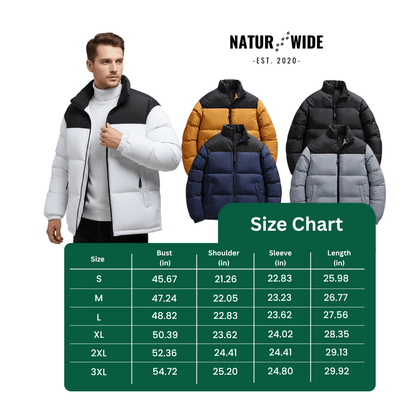 Naturwide Heated Winter Jacket – 6 Heating Zones, Waterproof &amp; Extra Warm for Men and Women