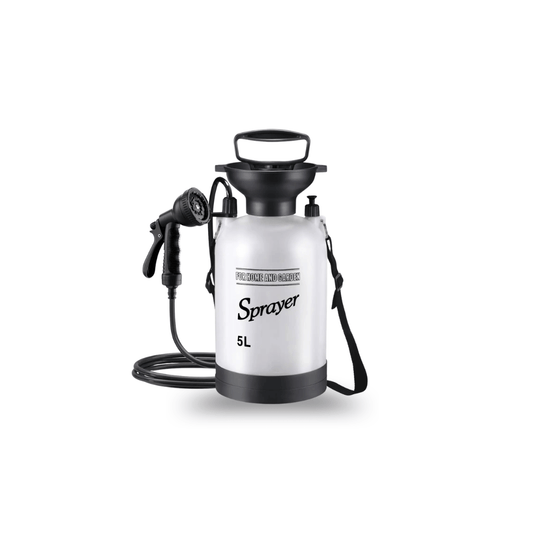 Portable Manual Camping Shower – 3/5/8L Hand Pump with 3m Hose
