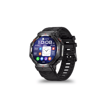 Military GPS Smart Watch – AMOLED, 10ATM, HD Bluetooth Call