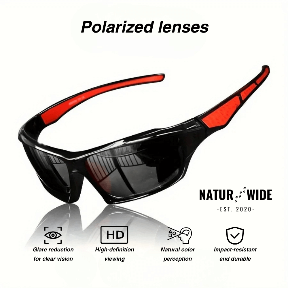Polarized UV400 sports sunglasses