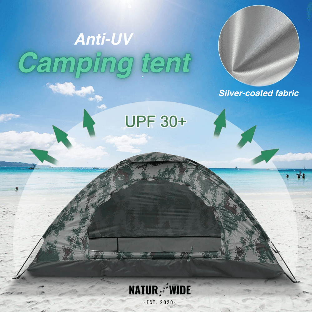 Naturwide Explorer Tent – Ultralight &amp; compact for 1-2 people