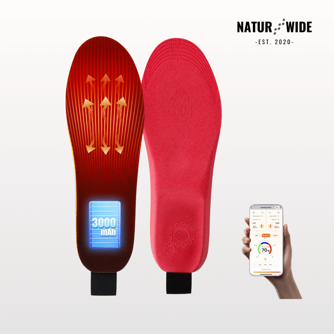 App-Controlled Smart Rechargeable Heated Insoles