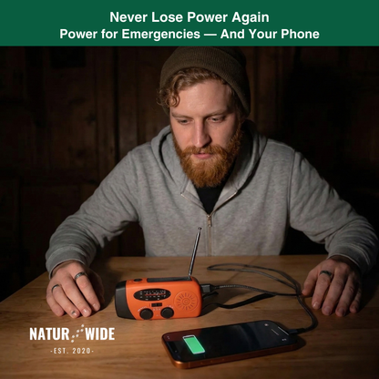 Emergency All in One Radio – Energy and information in emergencies