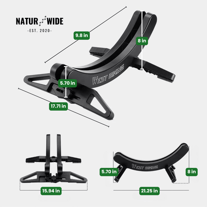 Adjustable Portable Bike Parking Rack & Storage Stand