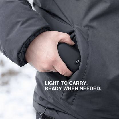 Double-Heat Hand Warmer – Rechargeable Pocket Warmer