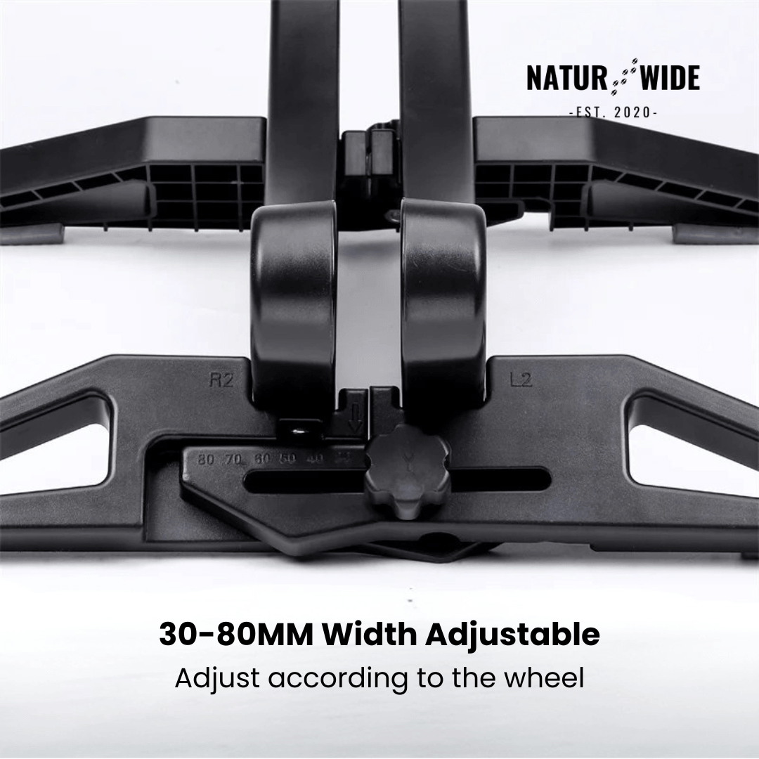 Adjustable Portable Bike Parking Rack & Storage Stand