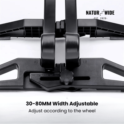 Adjustable Portable Bike Parking Rack & Storage Stand