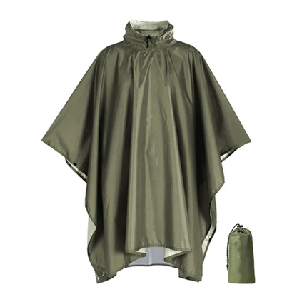 3 in 1 rain poncho – protection for all weather conditions