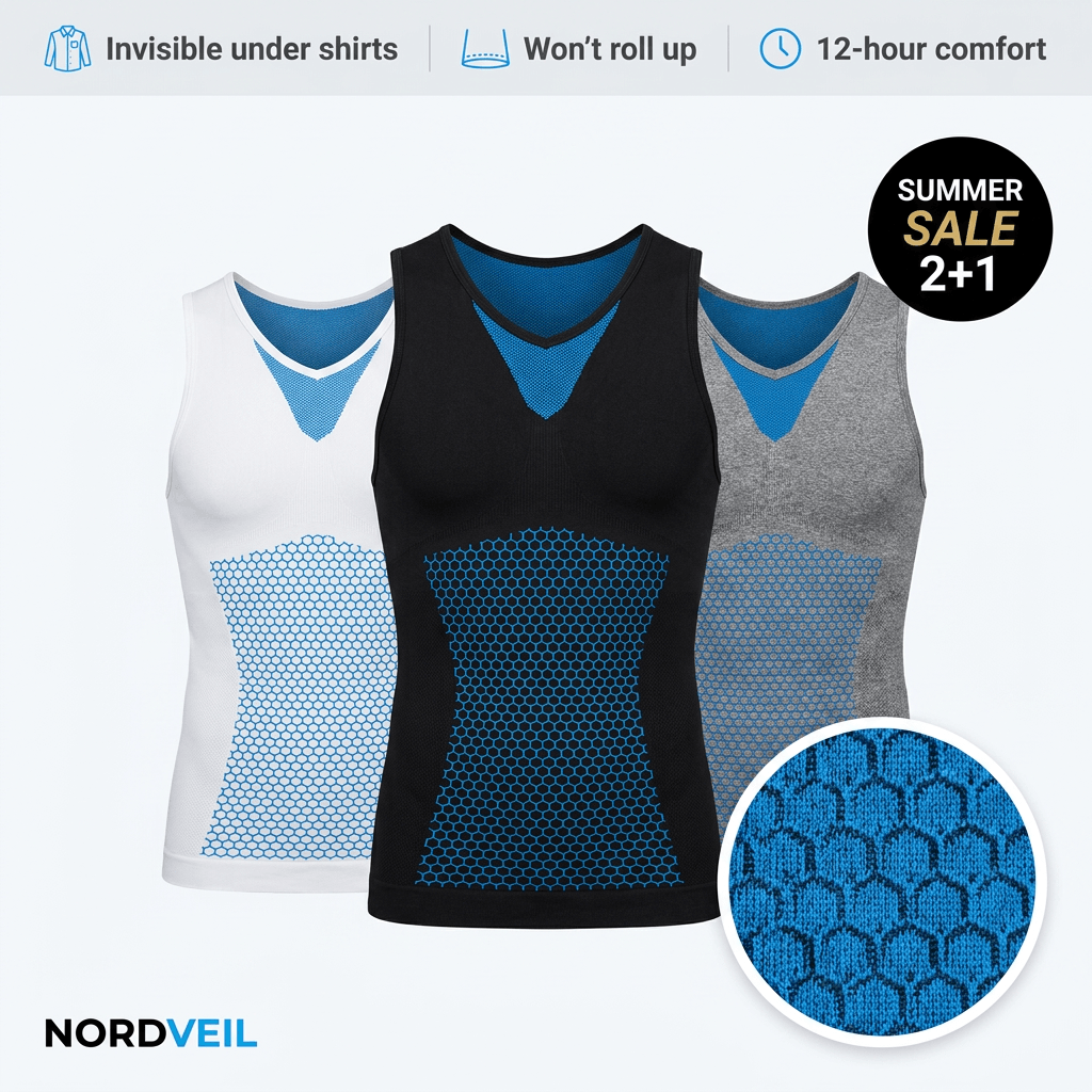 NORDVEIL Compression Tank Top | Feel The Power of Confidence, Shape & Control