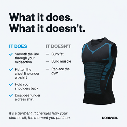 NORDVEIL Compression Tank Top | Feel The Power of Confidence, Shape & Control